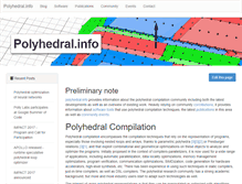 Tablet Screenshot of polyhedral.info